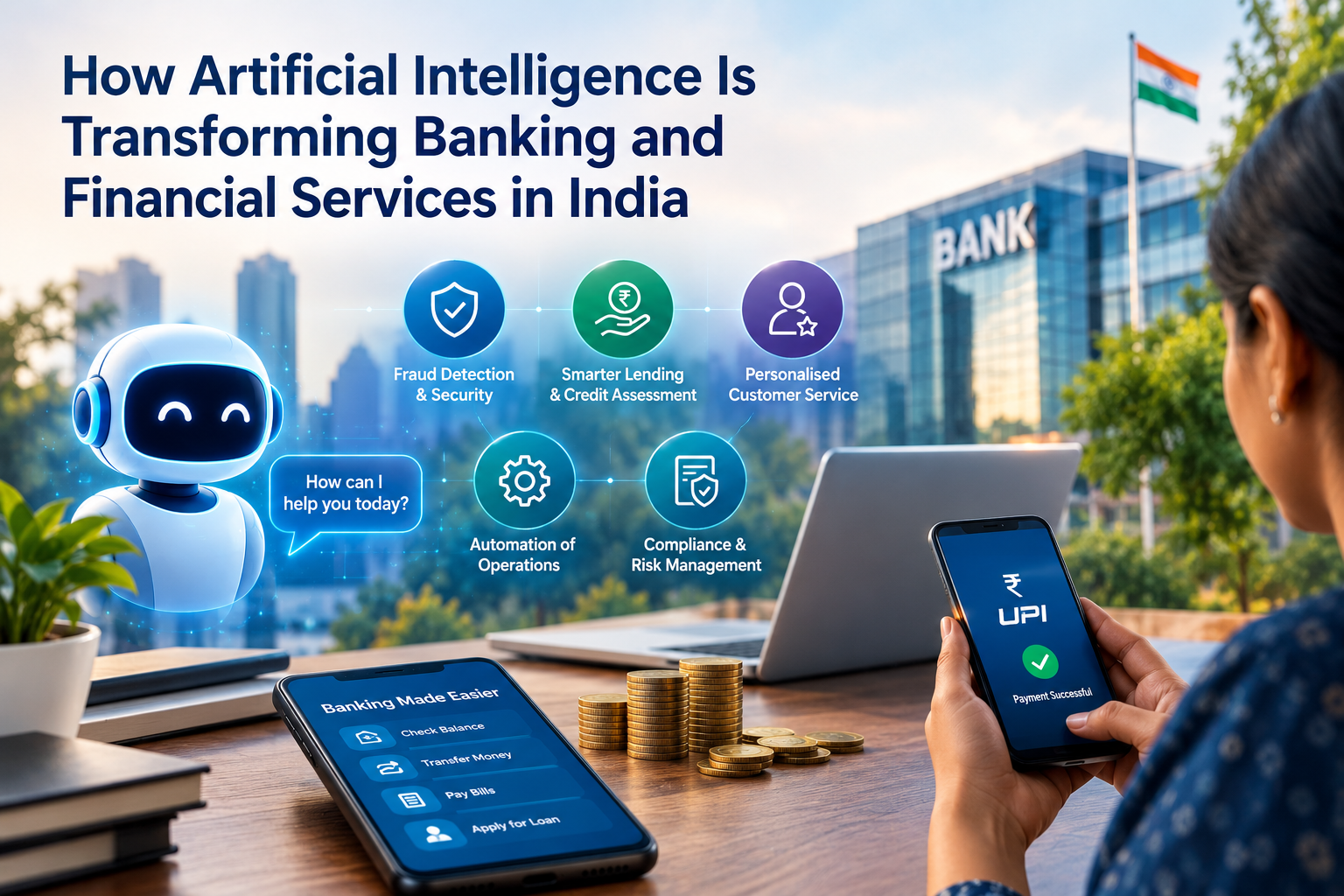 How Artificial Intelligence Is Transforming Banking and Financial Services in India